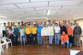 Foto | Rubén Darío López | LA PATRIA Grupo de caficultores de Pensilvania recibieron como incentivo una reliquidación en el prec