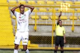 Once Caldas perdió 1 - 0 ante Tigres en Bogotá