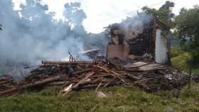 Incendio estructural en vereda de Salamina