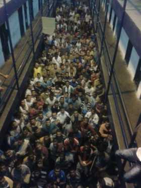 El hacinamiento, problema en la cárcel La Blanca.