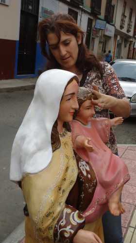 Virgen del Carmen en Anserma
