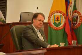 Omar Darío Cardona, ingeniero civil y docente de la Universidad Nacional.