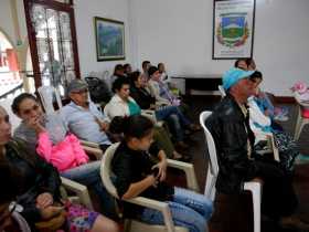 Habitantes del sector de Las Granjas en Villamaría