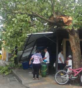 Fuerte aguacero hace daños en La Dorada (Caldas)