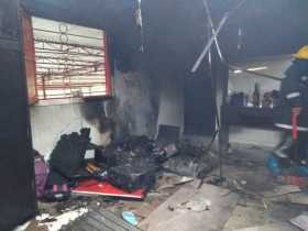 Incendio afectó una vivienda Pensilvania 