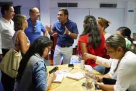 El personero de Palestina, Ernesto Martínez,