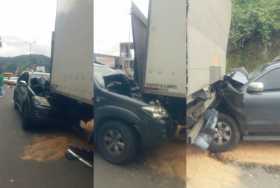 Un lesionado en colisión en la vía Panamericana