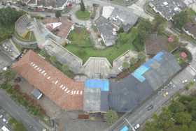 Zoom a la restauración  del campus El Cable de la Universidad Nacional, sede Manizales