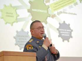 tervención del general Juan Carlos Salazar Salazar, jefe del Estado Mayor Conjunto de las Fuerzas Militares.