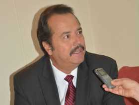 Exgobernador liberal de Caldas Mario Aristizábal Muñoz, ya en las toldas de Cambio Radical como candidato a la Cámara.