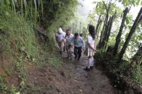 Sueño y camino, empantanados en Alto Corinto y Mateguadua 