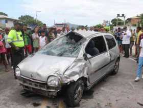 Fotos | Cortesía | LA PATRIA Así quedó el carro