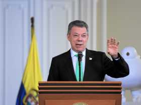Juan Manuel Santos, presidente de Colombia.