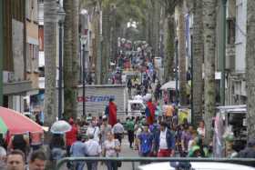 Así lucirá la carrera 23 todos los viernes. Se peatonaliza temporalmente, respetando los cruces, para conocer las implicaciones 