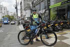 Camilo Giraldo Jaramillo es un aficionado al ciclismo.