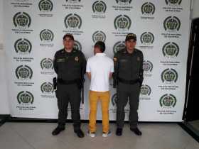 El sujeto quedó a disposición de las autoridades judiciales.