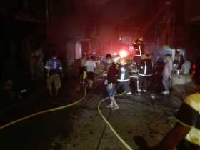 Bomberos de Norcasia controló incendio en San Diego (Samaná) 
