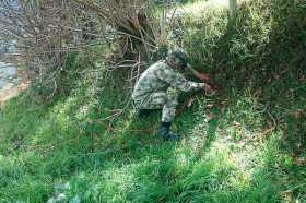 Ejército entregó 35 municipios libres de minas antipersonal