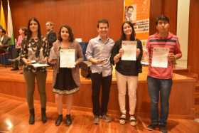 Ganadores V Premio Nacional de Periodismo Universitario Orlando Sierra Hernández.