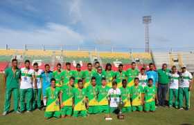 Selección Caldas, subcampeón nacional infantil de fútbol en Ibagué