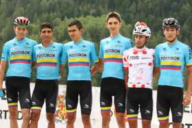 Alejandro Osorio, campeón de montaña y título de mejor equipo para Manzana Postobón en el del Tour de L’Avenir