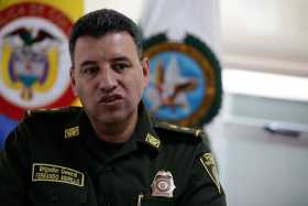 General Fernando Murillo, director del Gaula de la Policía.