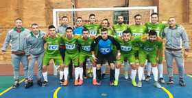 Equipo de futsal de la U. de Manizales, a tres puntos del lider