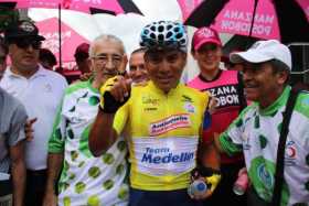 Jónathan Caicedo, campeón de la Vuelta a Colombia 2018. 