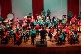 El concierto de la Orquesta Sinfónica de Caldas se dividió en tres partes: espiritual y religiosa, con las obras la Navidad Nues