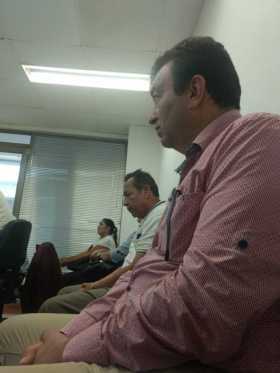Foto | Cortesía | LA PATRIA Rodrigo Giraldo Velásquez, exdirector del Sena Caldas, durante la audiencia.