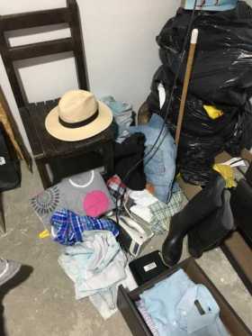 Así quedó la habitación de un afectado.