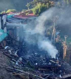 Por una discusión familiar mujer habría iniciado fuego en Aranzazu (Caldas)