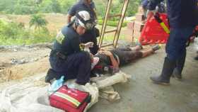 Un hombre lesionado en accidente laboral en Neira