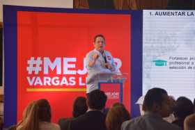 "Mi plan es de gobierno, no de campaña", afirma Germán Vargas Lleras