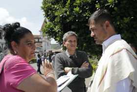 El alcalde de Villamaría, Juan Alejandro Holguín Zuluaga