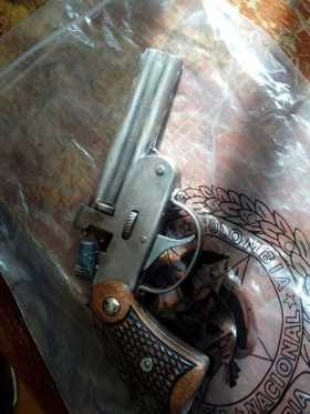 El arma que usó el ladrón