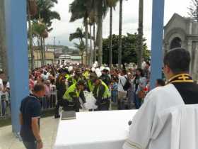 Chinchiná despide a Juanita, menor encontrada el lago Balsora, del embalse Cameguadua