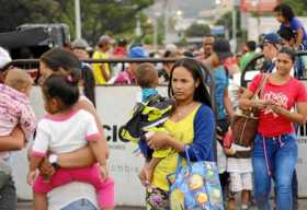 Cúcuta es la vía de escape de miles de venezolanos que huyen de la crisis. 