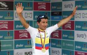 Sergio Luis Henao, del Sky, repite como campeón nacional de ruta de Colombia