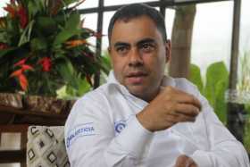 Jairo Alonso Mesa Guerra, superintendente de Notariado y Registro, en su visita a Manizales.