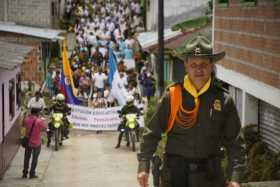 Desfile conmemorativo.