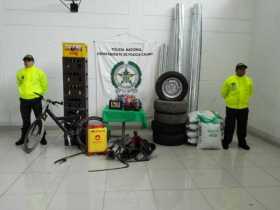 Los elementos recuperados.