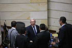 Álvaro Uribe en el Senado de la República