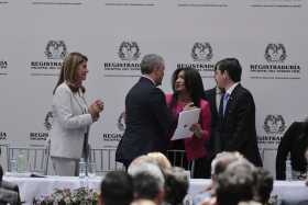  El presidente electo, Ivan Duque y su vicepresidenta, Marta Lucía Ramírez