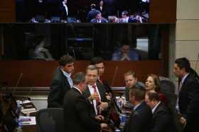 Primera plenaria del Senado. 