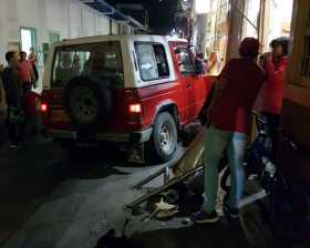 Conductor generó temor en Neira