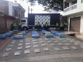 Transportaban 700 kilos de marihuana en vías del Valle