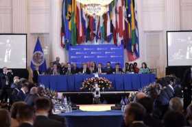 Apertura de la 70ª Asamblea General de la OEA en la sede del organismo en Washington, DC (EE.UU.).