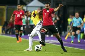 José Heriberto Izquierdo lució bien ayer con Colombia ante Egipto. El partido finalizó 0-0, pero le dejó lecciones al técnico Jo