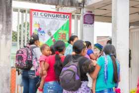 Las delegaciones de diferentes municipios de Caldas llegaron ayer al municipio de Riosucio para el XI Consejo Regional Indígena.